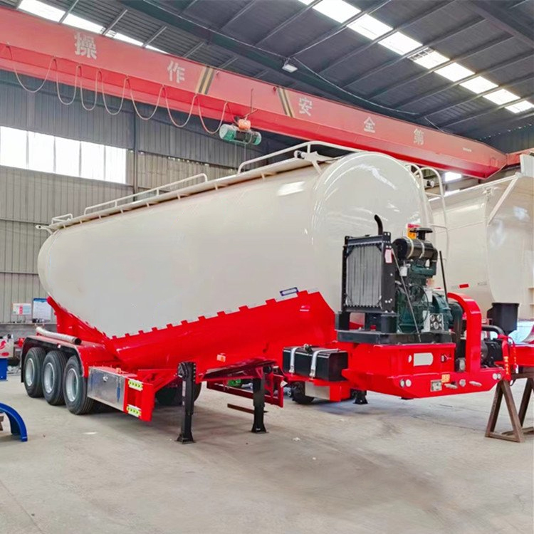 Bulk cement tanker trailer